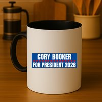 Cory Booker For President 2028, Cool Cory Booker 2028 Mug