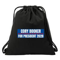 Cory Booker For President 2028, Cool Cory Booker 2028 Drawstring Bag