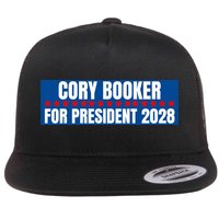 Cory Booker For President 2028, Cool Cory Booker 2028 Flatbill Hat