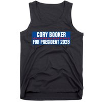 Cory Booker For President 2028, Cool Cory Booker 2028 Tank Top