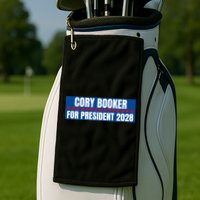 Cory Booker For President 2028, Cool Cory Booker 2028 Golf Towel