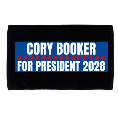 Cory Booker For President 2028, Cool Cory Booker 2028 Microfiber Hand Towel