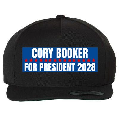 Cory Booker For President 2028, Cool Cory Booker 2028 Wool Snapback Cap