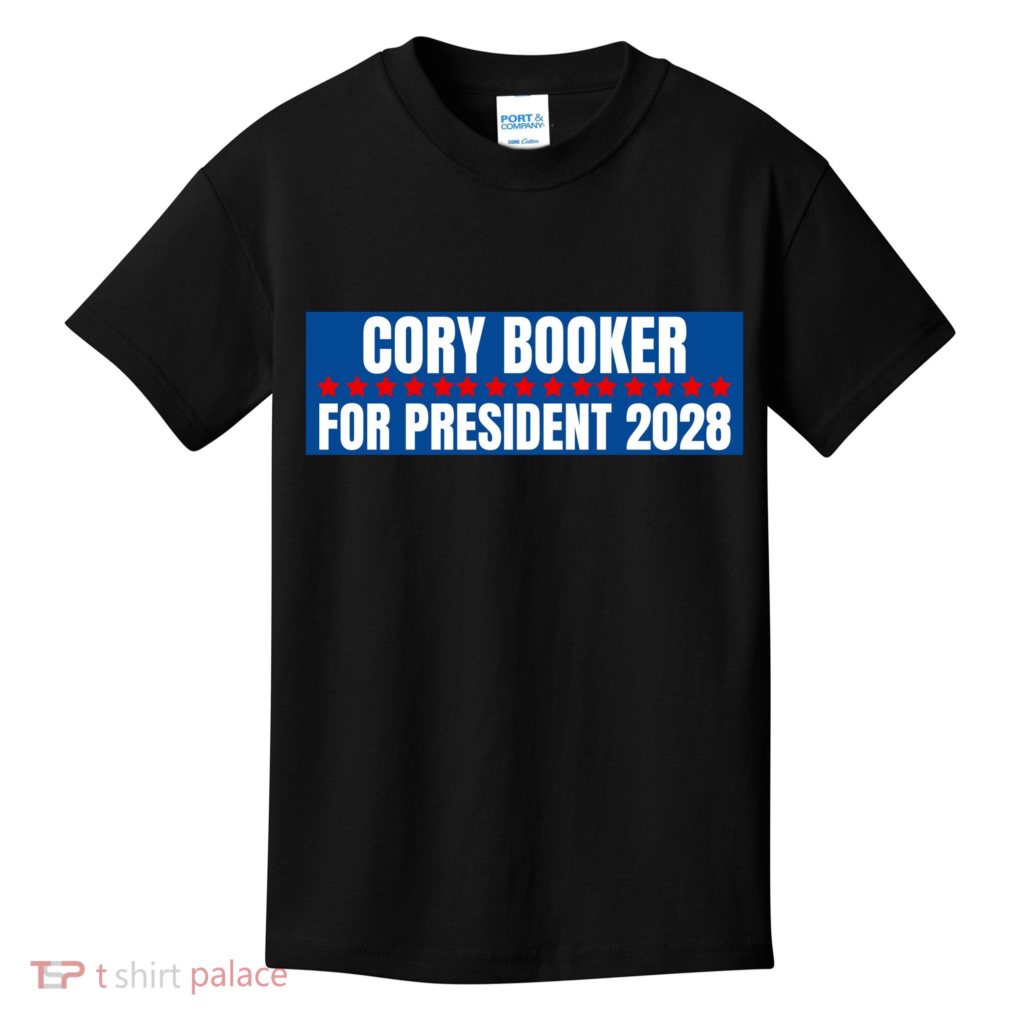 Cory Booker For President 2028, Cool Cory Booker 2028 Kids T-Shirt