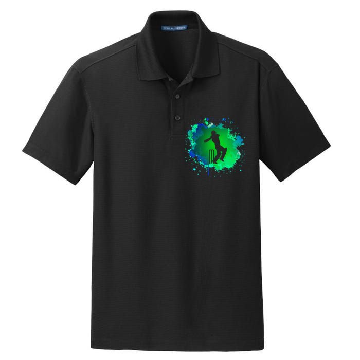 Cricket Batsman For Cricketer Cricket Dry Zone Grid Polo