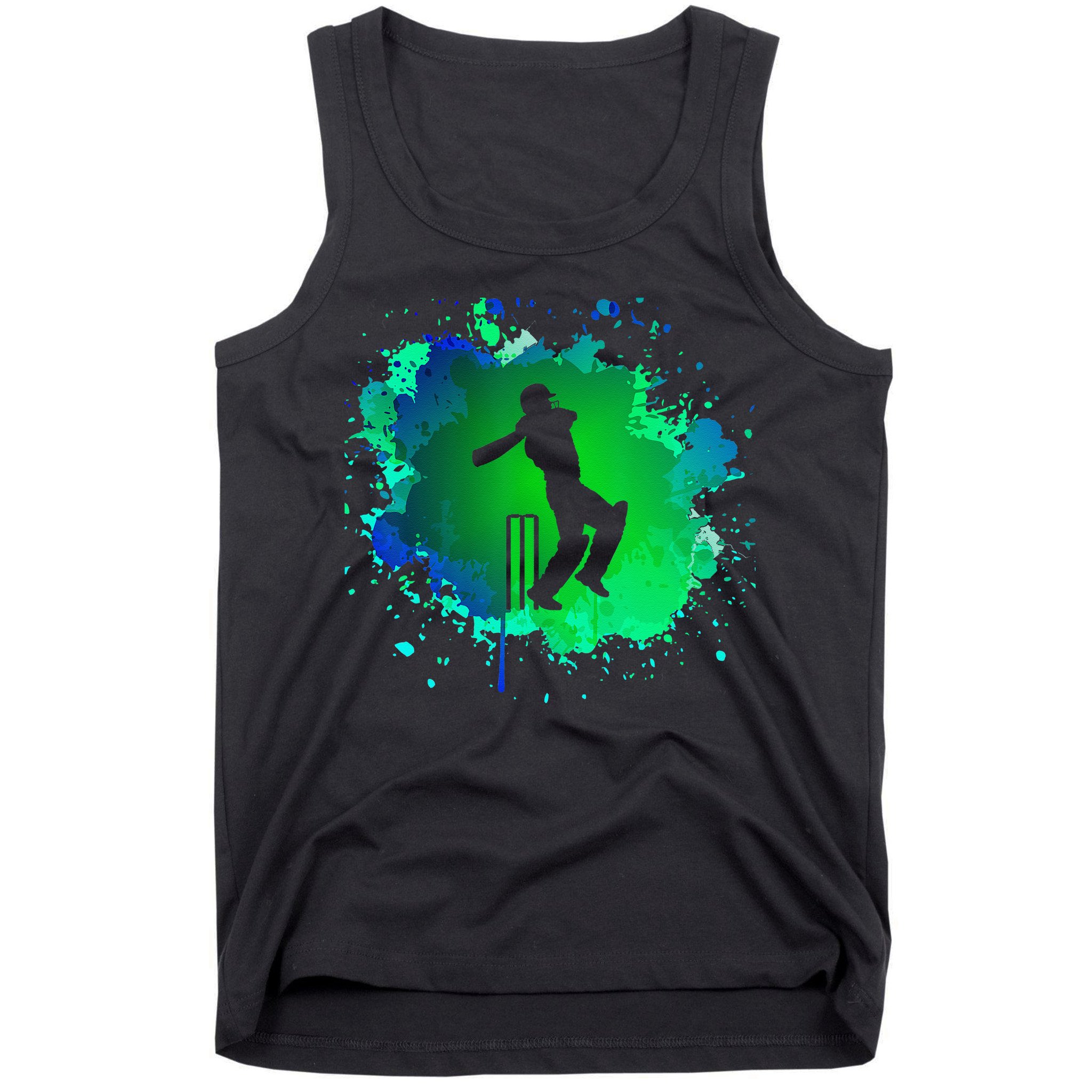 Cricket Batsman For Cricketer Cricket Tank Top