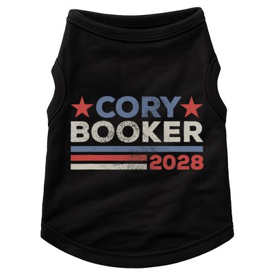 Cory Booker For President 2028 Retro Cory Booker 2028  Doggie Tank