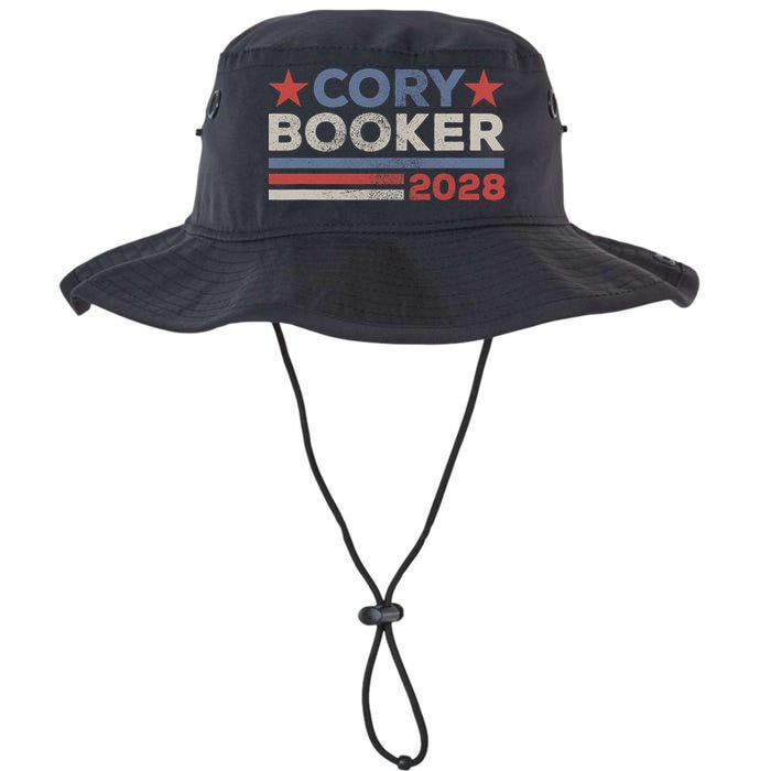 Cory Booker For President 2028 Retro Cory Booker 2028  Bucket Hat
