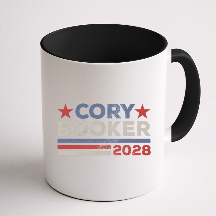 Cory Booker For President 2028 Retro Cory Booker 2028  Mug