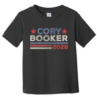 Cory Booker For President 2028 Retro Cory Booker 2028  Toddler T-Shirt