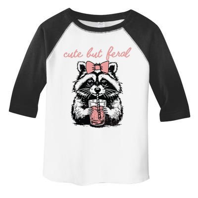 Cute But Feral Toddler Fine Jersey T-Shirt