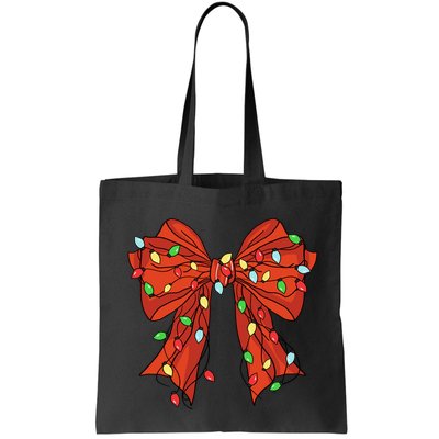 Christmas Bow Festive Holiday Bag