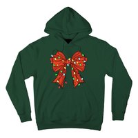 Christmas Bow Festive Holiday Hoodie