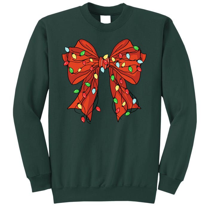 Christmas Bow Festive Holiday Sweatshirt