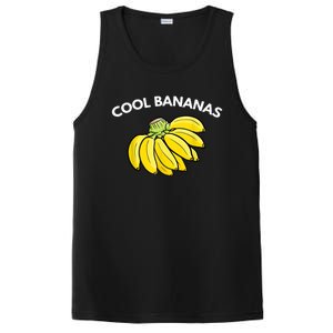 Cool Bananas| Funny Fruit Pun | Banana PosiCharge Competitor Tank