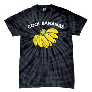 Cool Bananas| Funny Fruit Pun | Banana Tie-Dye T-Shirt