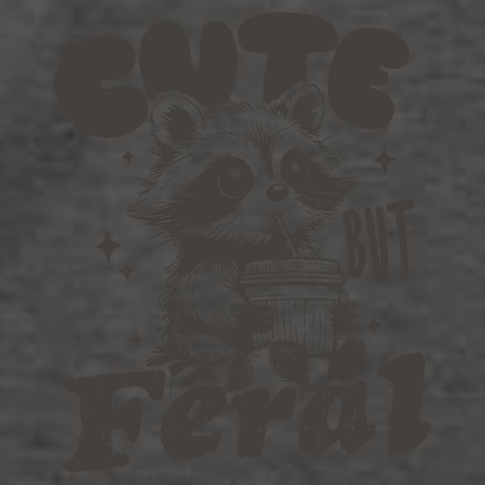 Cute But Feral Funny Racoon With Glasses  Vector Backpack