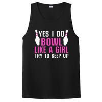 Cute Bowling For Women Bowler Spare Me Ladies Bowling PosiCharge Competitor Tank