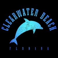 Clearwater Beach Florida FL Dolphin Vacation Souvenir Impact Tech Backpack