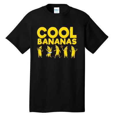 Cool Bananas | Funny Fruit Pun | Banana Tall T-Shirt