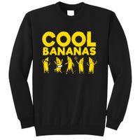 Cool Bananas | Funny Fruit Pun | Banana Tall Sweatshirt