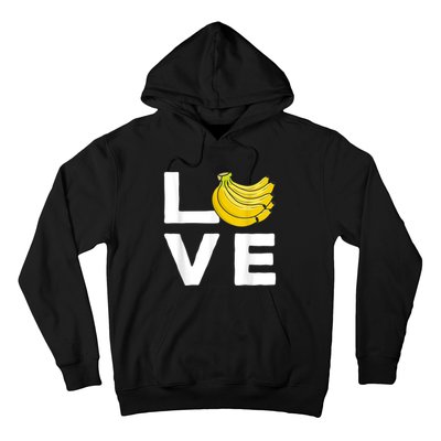 Cool Banana For Men Women Fruit Lover Bananas Hawaiian Love Hoodie