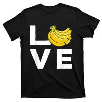 Cool Banana For Men Women Fruit Lover Bananas Hawaiian Love T-Shirt