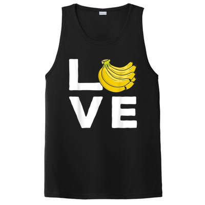 Cool Banana For Men Women Fruit Lover Bananas Hawaiian Love PosiCharge Competitor Tank