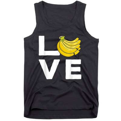 Cool Banana For Men Women Fruit Lover Bananas Hawaiian Love Tank Top