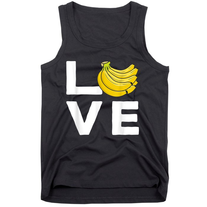 Cool Banana For Men Women Fruit Lover Bananas Hawaiian Love Tank Top