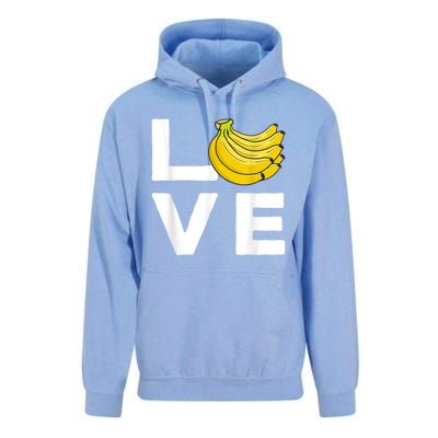 Cool Banana For Men Women Fruit Lover Bananas Hawaiian Love Unisex Surf Hoodie