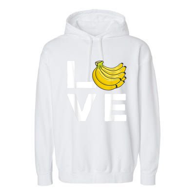 Cool Banana For Men Women Fruit Lover Bananas Hawaiian Love Garment-Dyed Fleece Hoodie