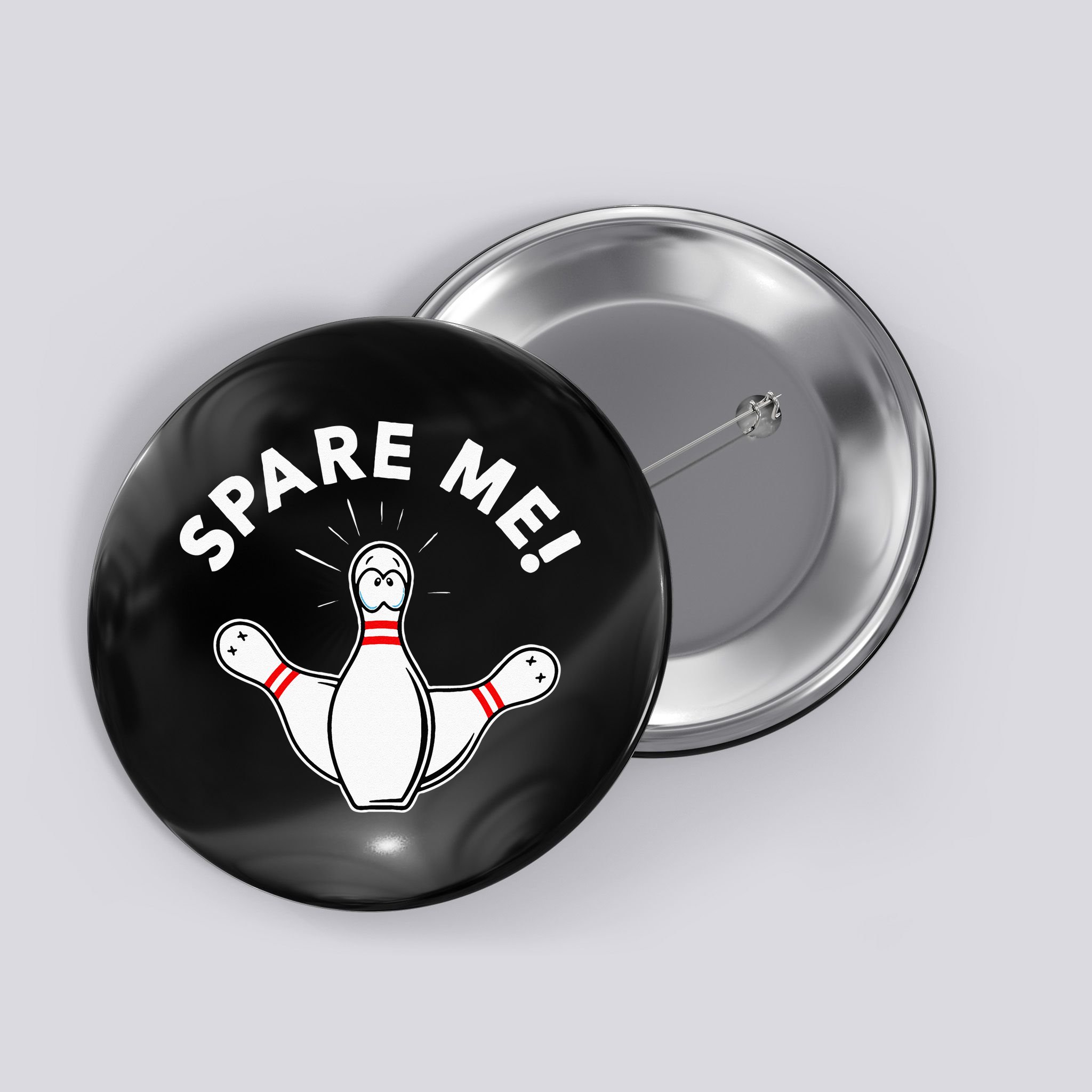 Cute Bowling For Or Spare Me Button