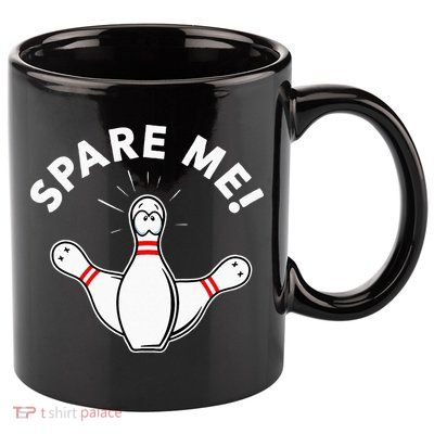 Cute Bowling For Or Spare Me 11oz C Handle Ceramic Mug