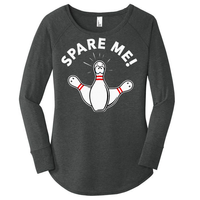 Cute Bowling For Or Spare Me Women's Perfect Tri Tunic Long Sleeve Shirt