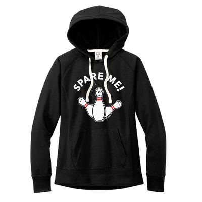 Cute Bowling For Or Spare Me Women's Fleece Hoodie