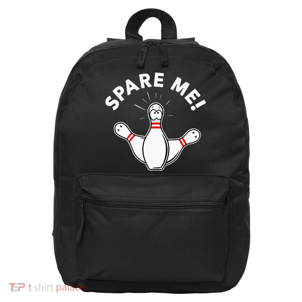 Cute Bowling For Or Spare Me 16 in Basic Backpack