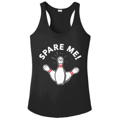 Cute Bowling For Or Spare Me Ladies PosiCharge Competitor Racerback Tank