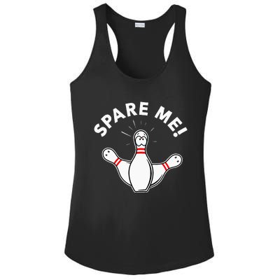 Cute Bowling For Or Spare Me Ladies PosiCharge Competitor Racerback Tank