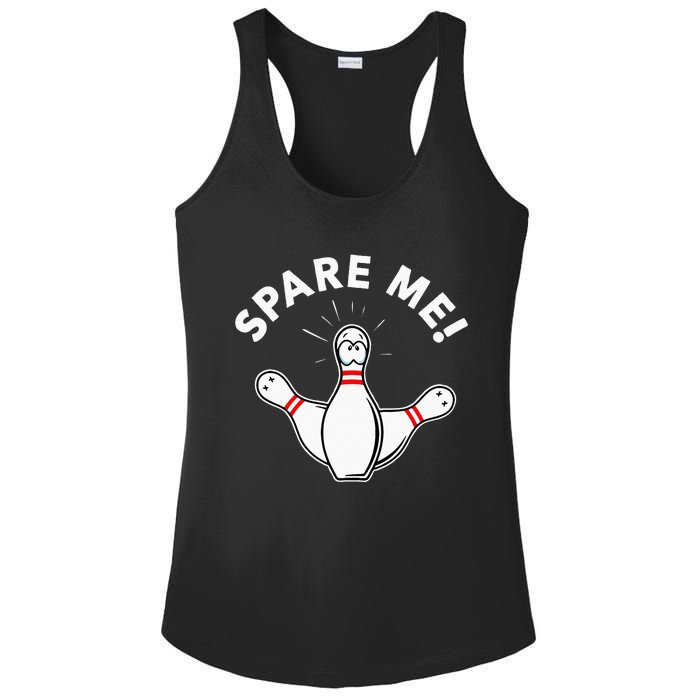 Cute Bowling For Or Spare Me Ladies PosiCharge Competitor Racerback Tank