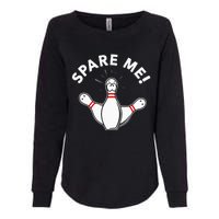 Cute Bowling For Or Spare Me Womens California Wash Sweatshirt