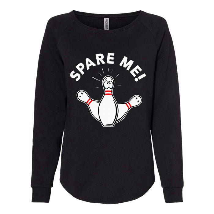 Cute Bowling For Or Spare Me Womens California Wash Sweatshirt