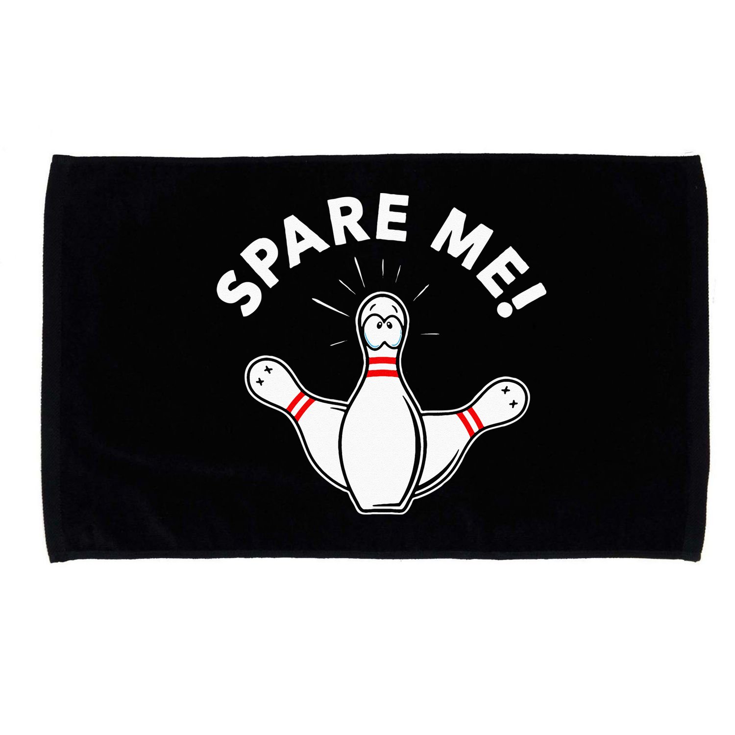 Cute Bowling For Or Spare Me Microfiber Hand Towel