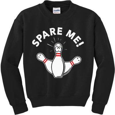 Cute Bowling For Or Spare Me Kids Sweatshirt