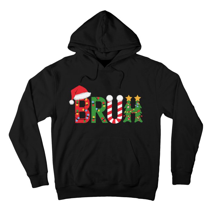 Christmas Bruh Funny Christmas Women Gift Hoodie