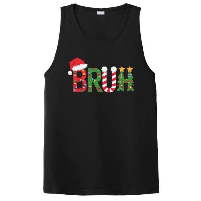 Christmas Bruh Funny Christmas Women Gift PosiCharge Competitor Tank