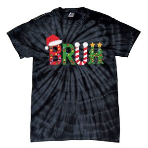 Christmas Bruh Funny Christmas Women Gift Tie-Dye T-Shirt