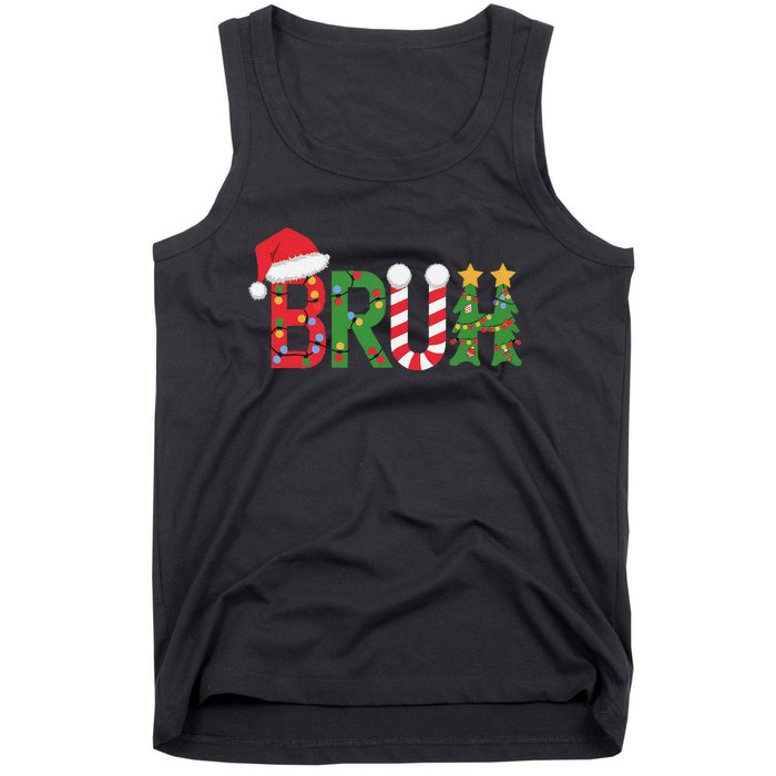 Christmas Bruh Funny Christmas Women Gift Tank Top