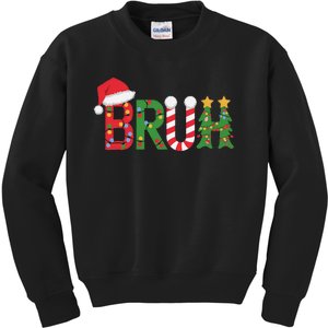 Christmas Bruh Funny Christmas Women Gift Kids Sweatshirt