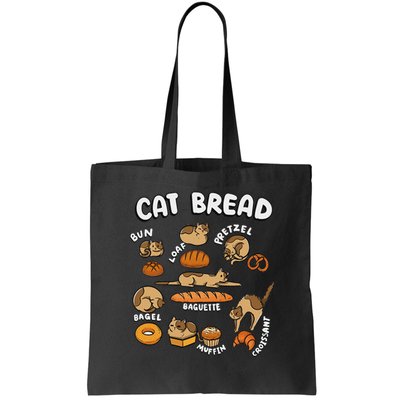 Cat Bread Foodie Kittten Pet Owner Loaf Lover Cat Bag